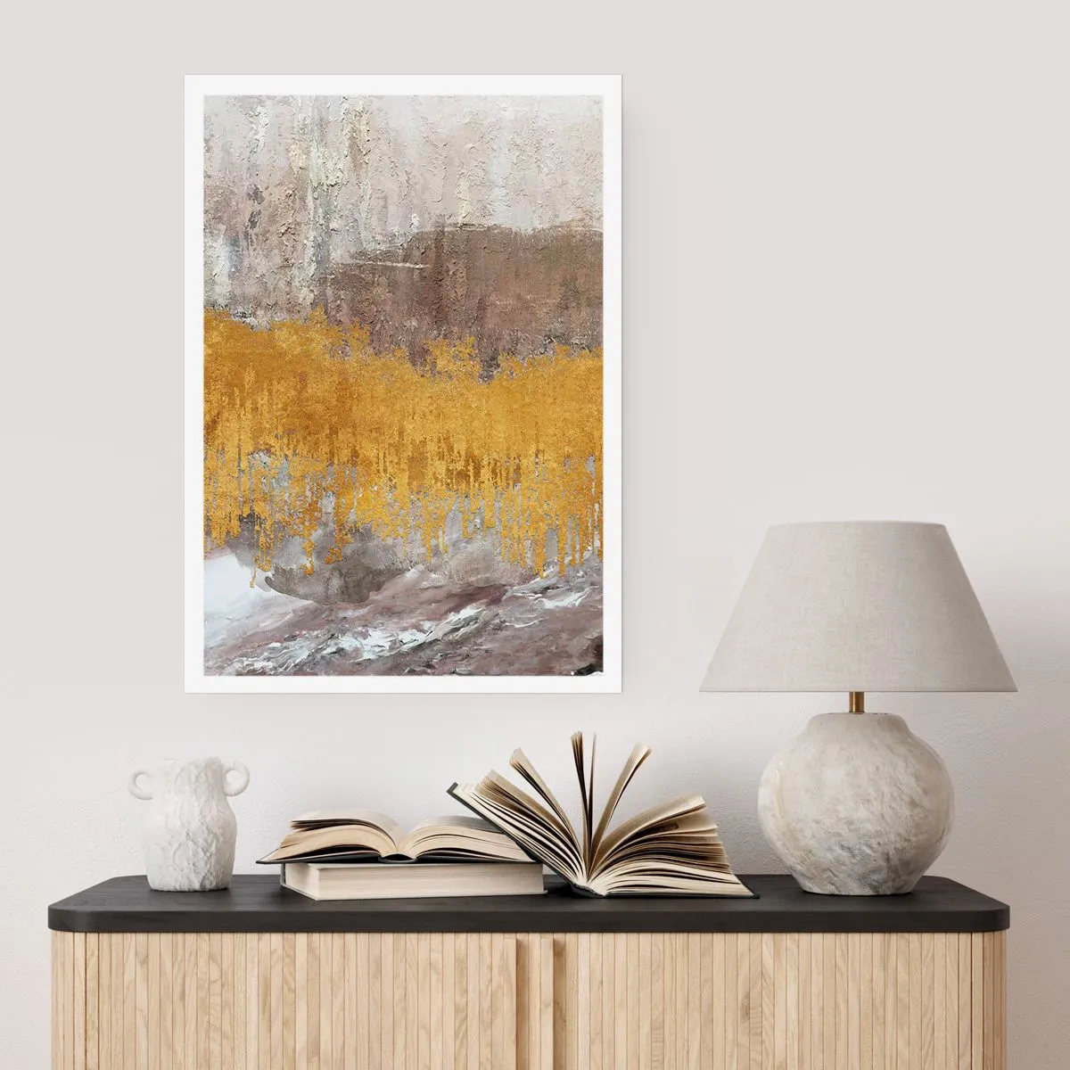 Affiche - Poster - Une explosion d'or - 61x91 cm