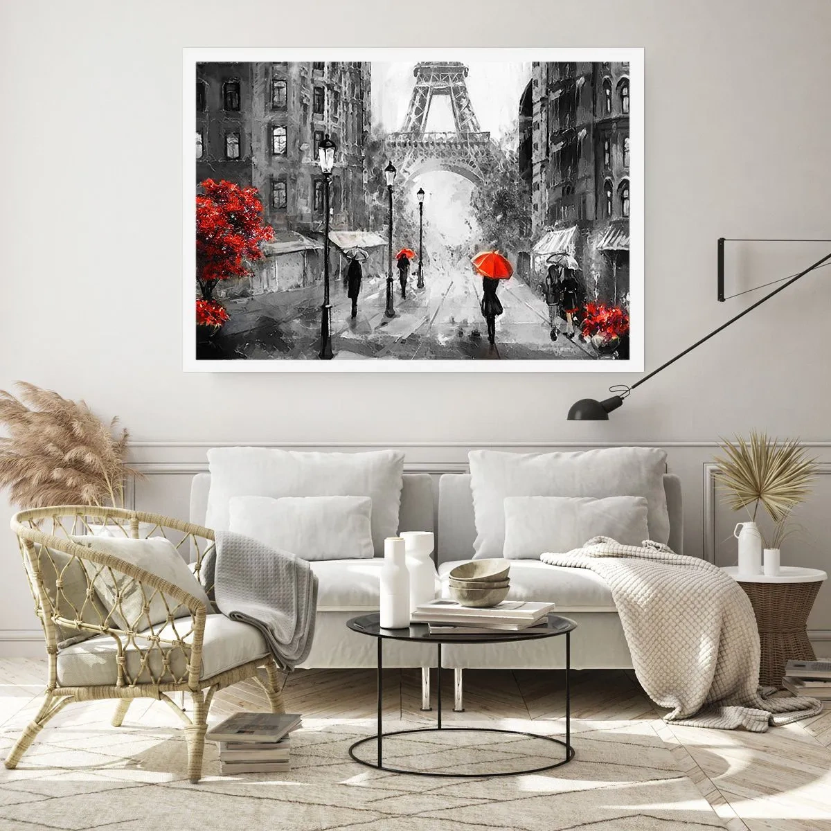 Affiche - Poster - Tous les chemins mènent à elle - 70x50 cm