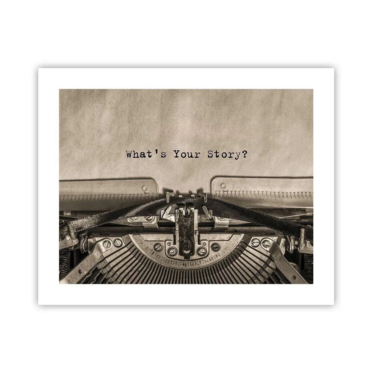 Affiche - Poster - Réponds-moi - 50x40 cm