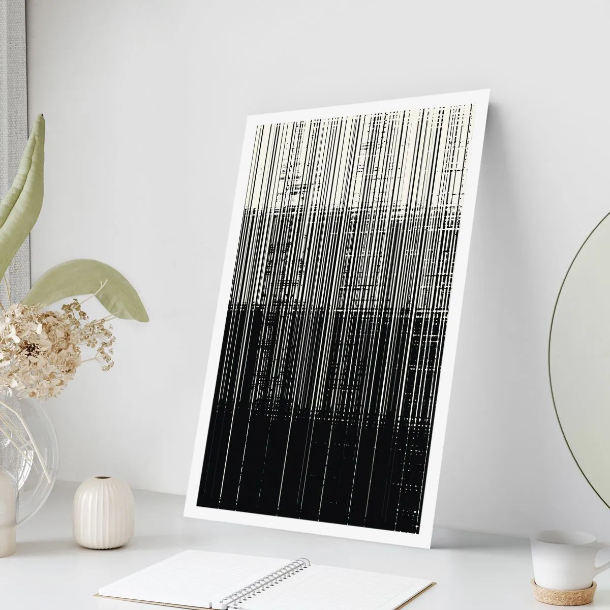 Affiche - Poster - Ondes et vibrations - 40x50 cm