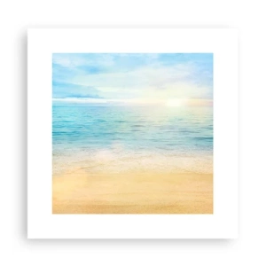 Affiche - Poster - Le grand bleu - 30x30 cm