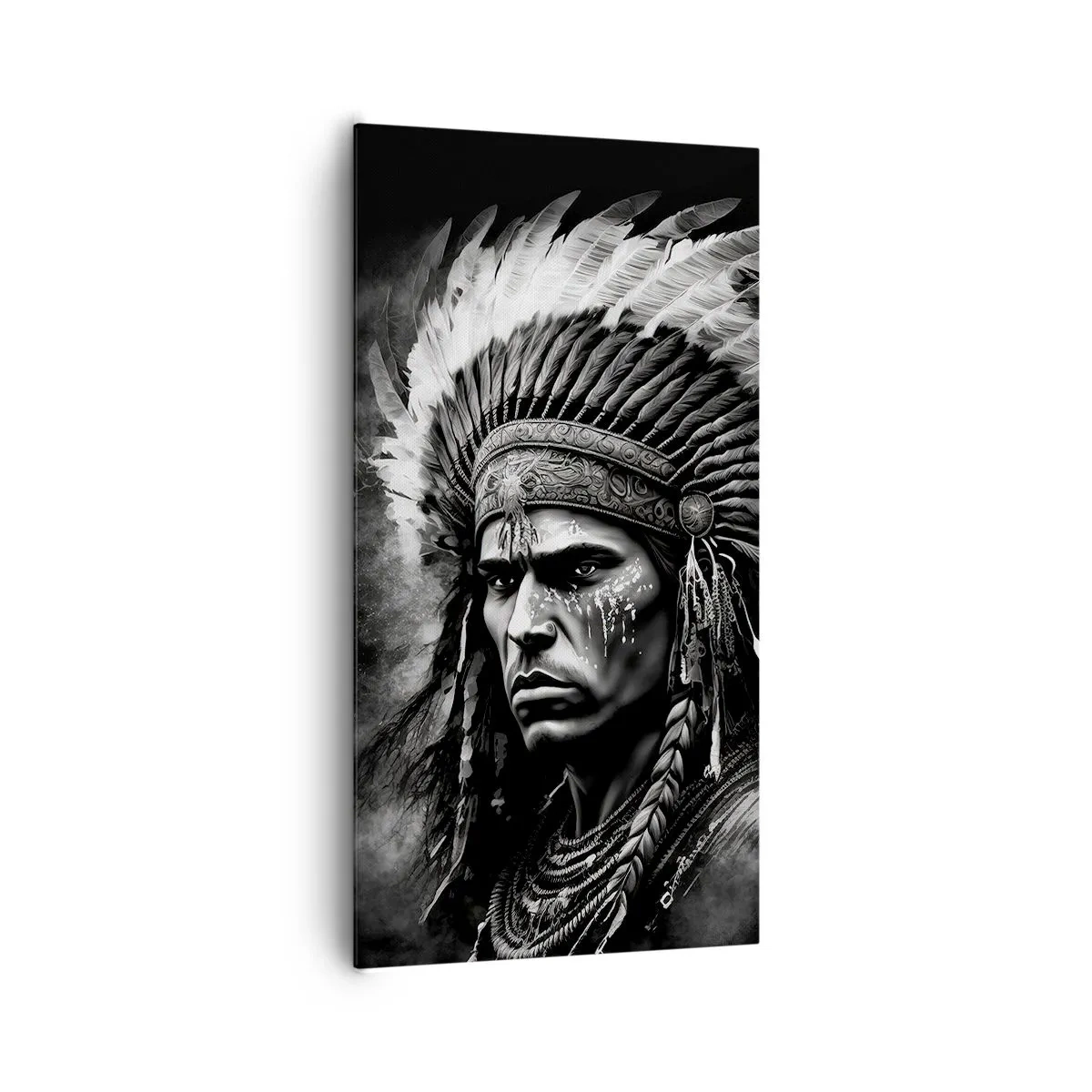 Impression sur toile - Image sur toile - Un leader et un guerrier - 65x120 cm