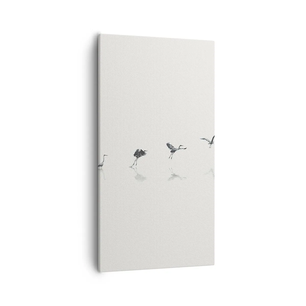 Impression sur toile - Image sur toile - Quatre étapes simples - 55x100 cm