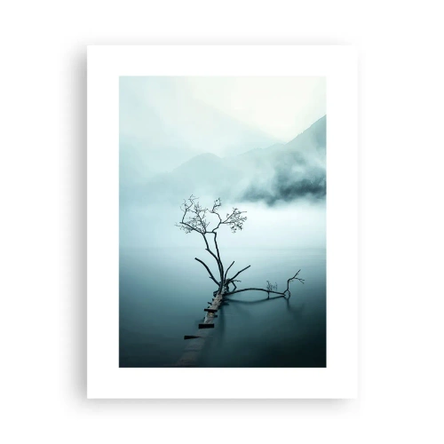 Affiche - Poster - D'eau et de brouillard - 30x40 cm