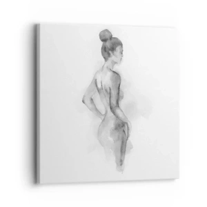 Impression sur toile - Image sur toile - Belle comme une peinture - 30x30 cm