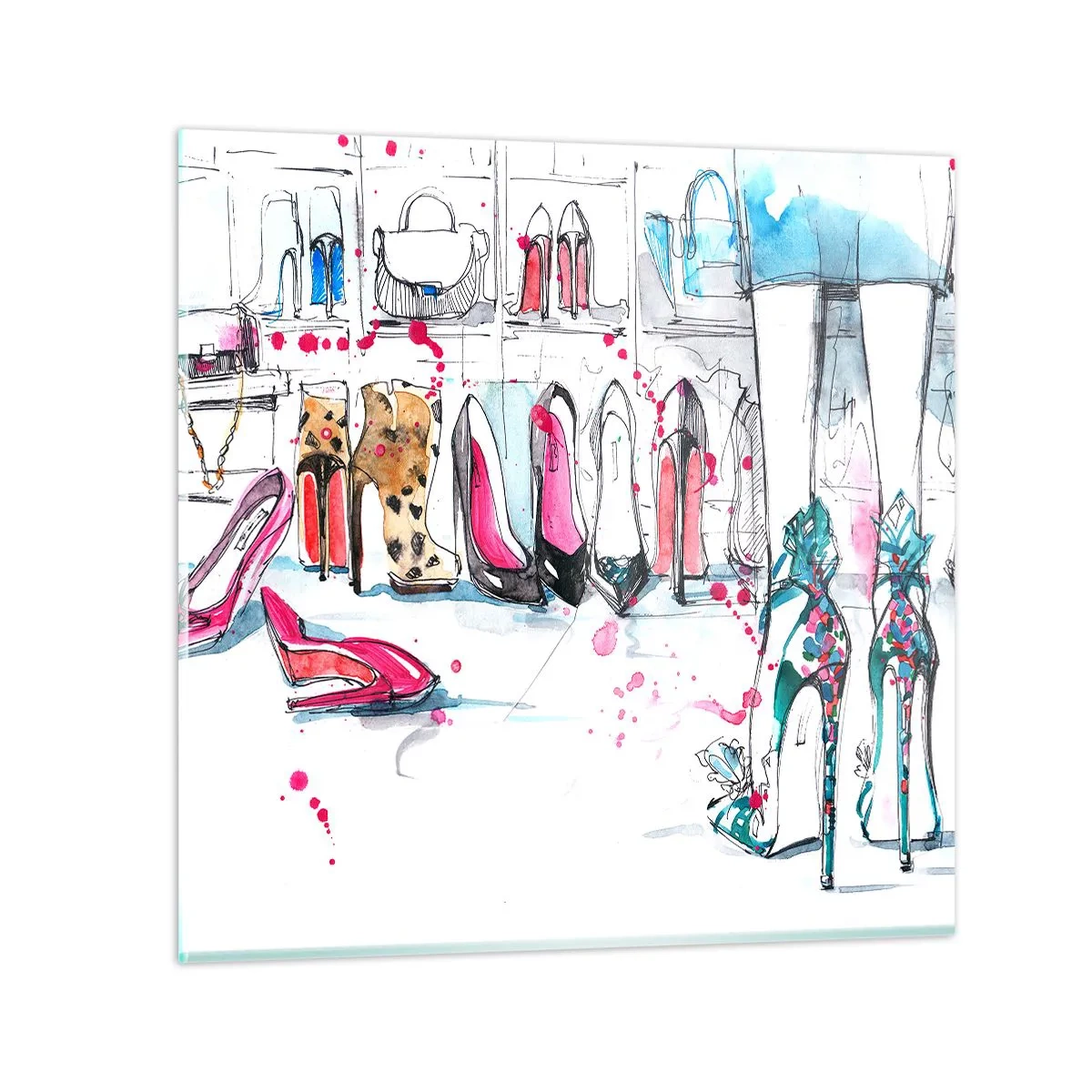 Impression sur verre - Image sur verre - Sésame, ouvre-toi - 50x50 cm