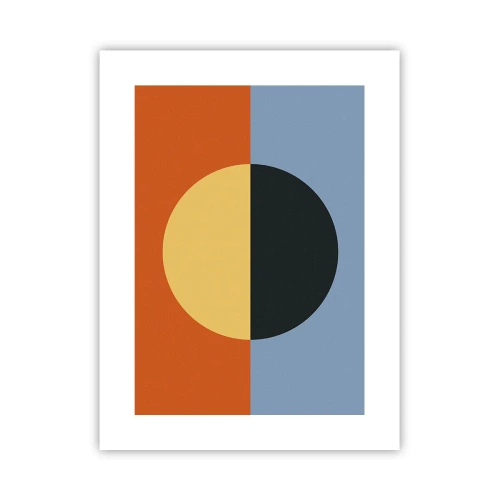 Affiche - Poster - Composition de chaleur et de fraîcheur - 30x40 cm