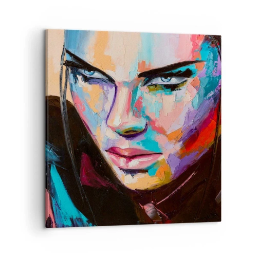 Impression sur toile - Image sur toile - Le coeur sauvageon - 50x50 cm