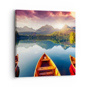 Impression sur toile - Image sur toile - Rien contre nature - 30x30 cm