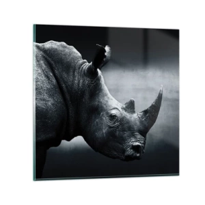 Impression sur verre - Image sur verre - Le profil droit - 40x40 cm