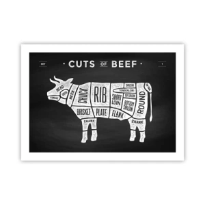 Affiche - Poster - L'art de la découpe - 70x50 cm