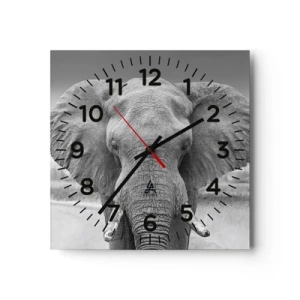 Horloge murale - Pendule murale - Bienvenue dans mon monde - 30x30 cm