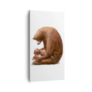 Impression sur toile - Image sur toile - Faites de beaux rêves les enfants - 55x100 cm