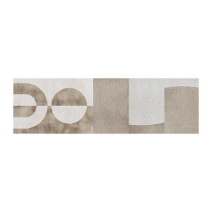 Échantillon de Papier Peint Premium Canvas - Similitudes et différences - Minimalisme, Brillant, Formes - 100x30 cm