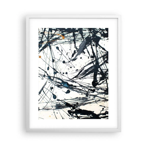 Affiche dans un cadre blanc - Poster - Ca a du sens ou ça n'en a pas ? - 40x50 cm