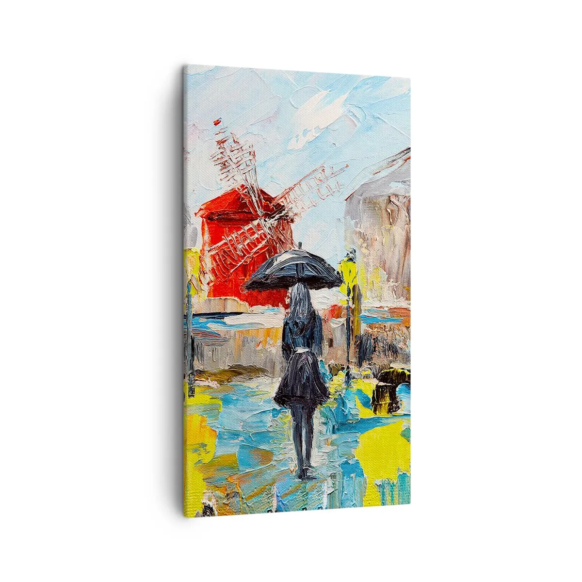 Impression sur toile - Image sur toile - Légende parisienne - 45x80 cm
