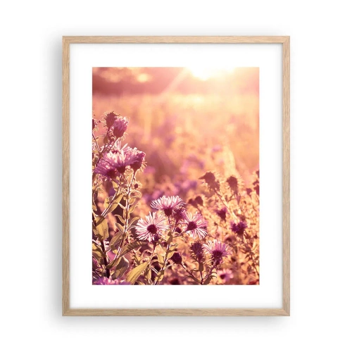 Affiche dans un chêne clair - Poster - Avant que l'été ne parte - 40x50 cm