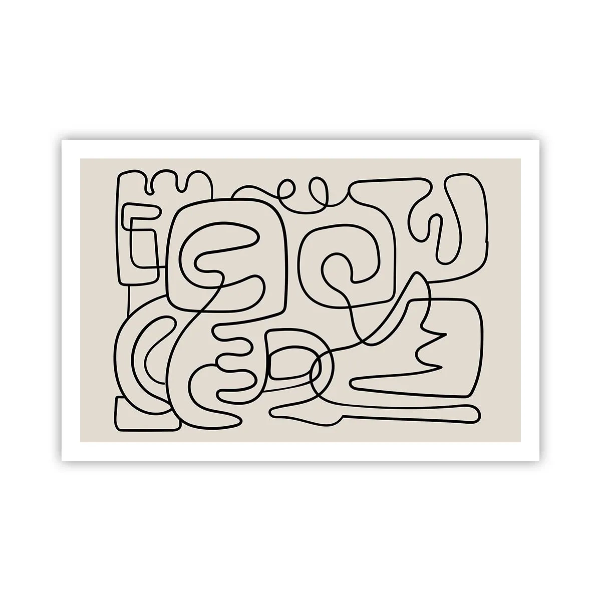 Affiche - Poster - Suivez les indices - 91x61 cm