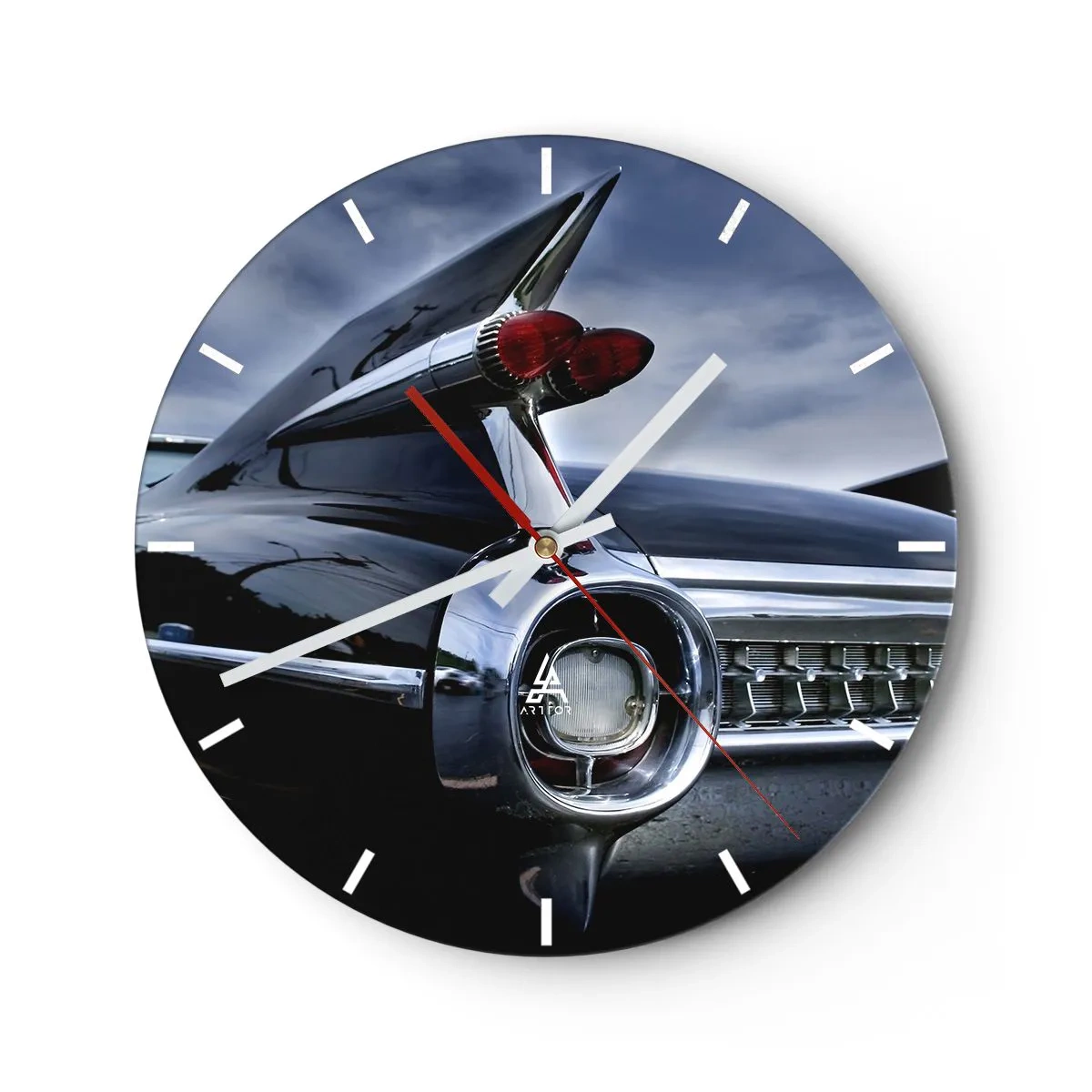 Horloge murale - Pendule murale - C'est exactement pourquoi c'est beau ! - 40x40 cm