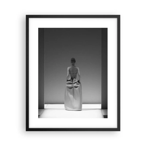 Affiche dans un cadre noir - Poster - Simplicité raffinée - 40x50 cm