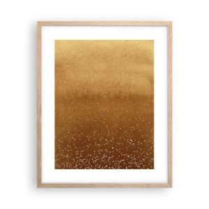 Affiche dans un chêne clair - Poster - Origine du monde - 40x50 cm