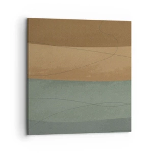 Impression sur toile - Image sur toile - Composition horizontale - 70x70 cm