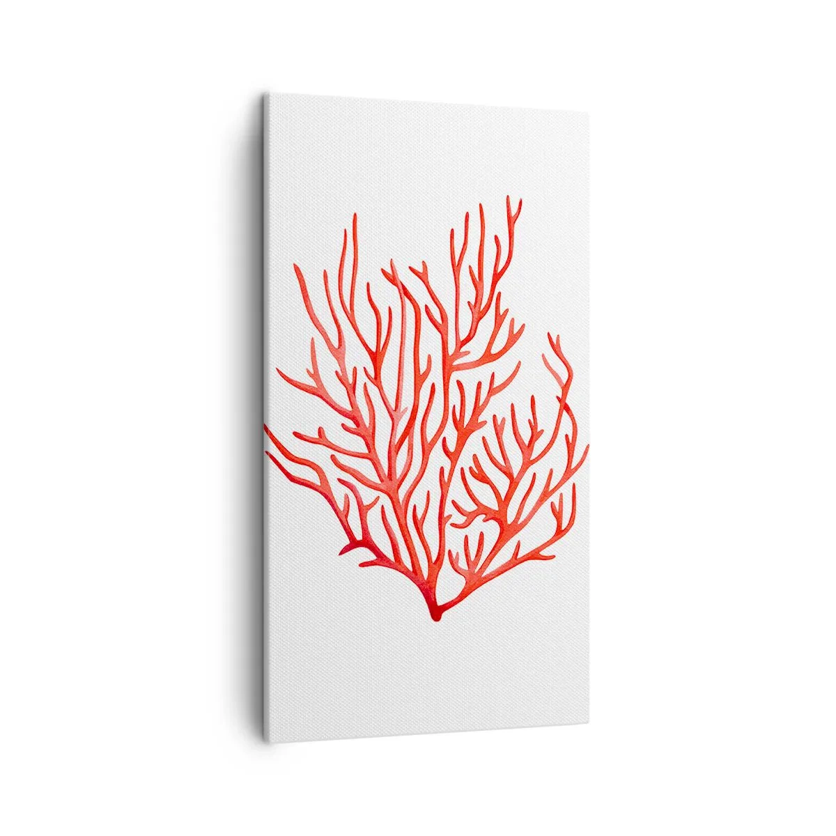 Impression sur toile - Image sur toile - Filigrane de corail - 45x80 cm