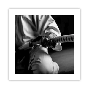 Affiche - Poster - Âme de guerrier - 40x40 cm