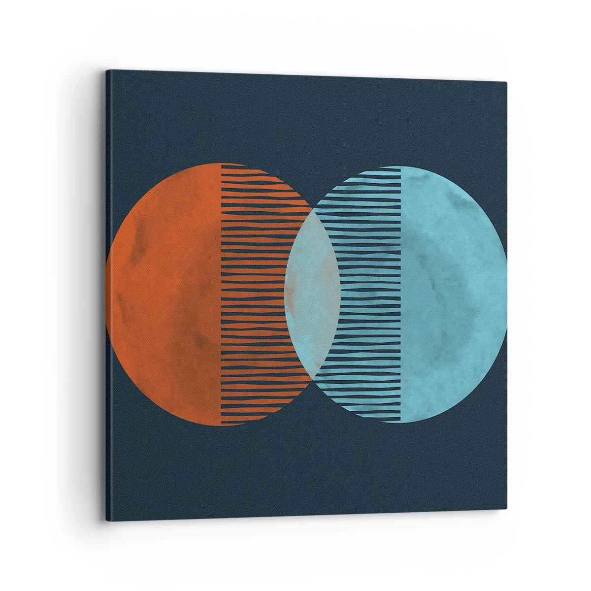 Impression sur toile - Image sur toile - Fantaisie astronomique - 70x70 cm