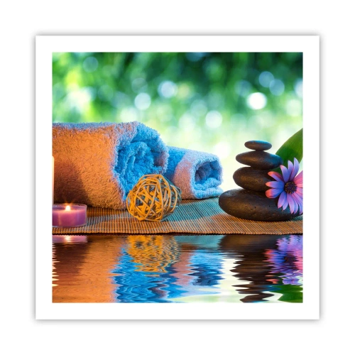 Affiche - Poster - Temps pour le corps - 60x60 cm