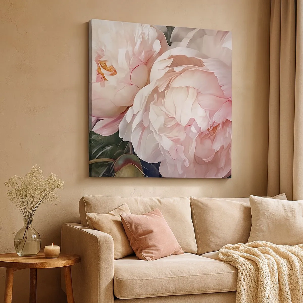 Impression sur toile - Image sur toile - Arrêté en pleine floraison - 30x30 cm