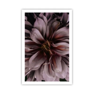 Affiche - Poster - Un coeur fleuri - 61x91 cm