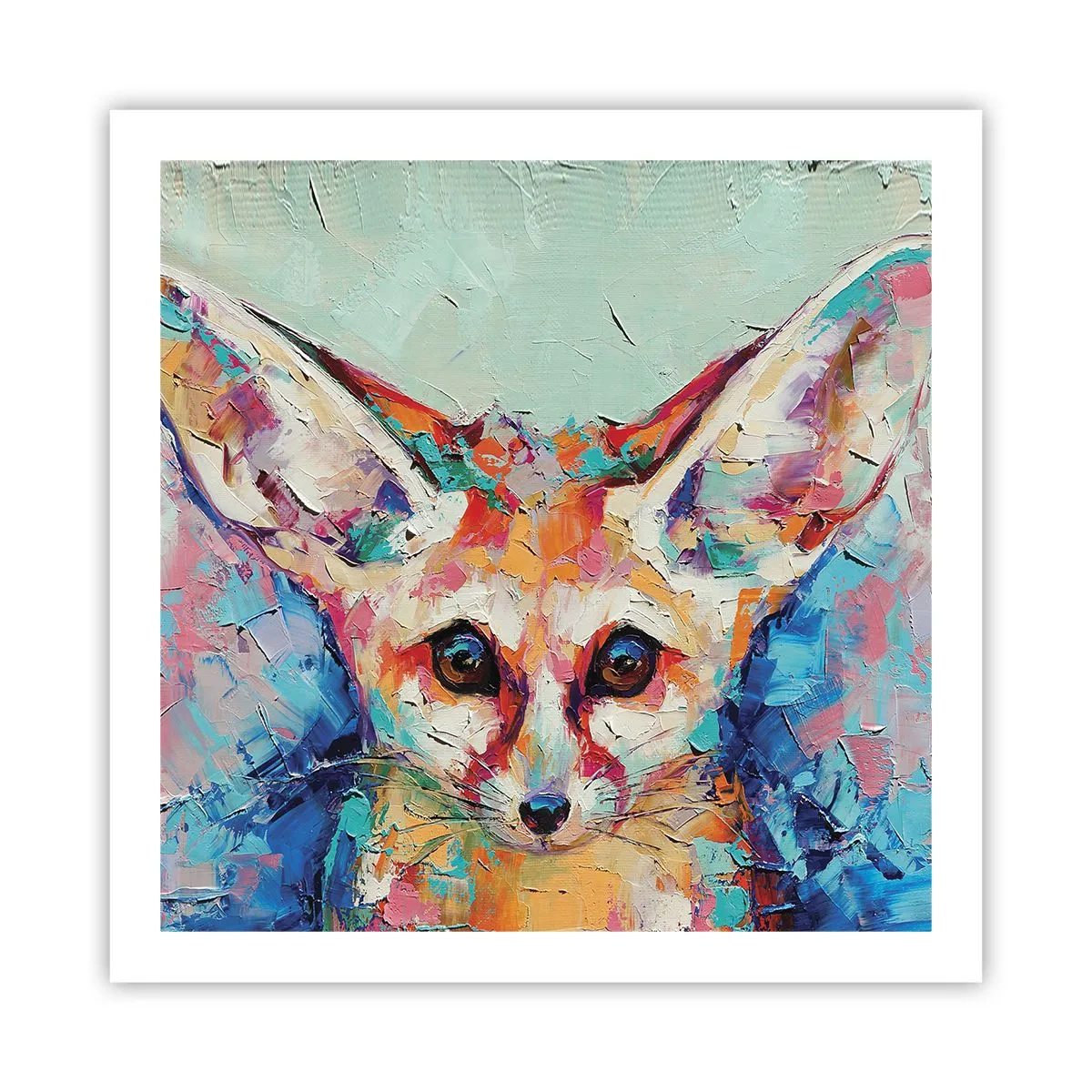 Affiche - Poster - Etes-vous prêts pour moi? - 60x60 cm