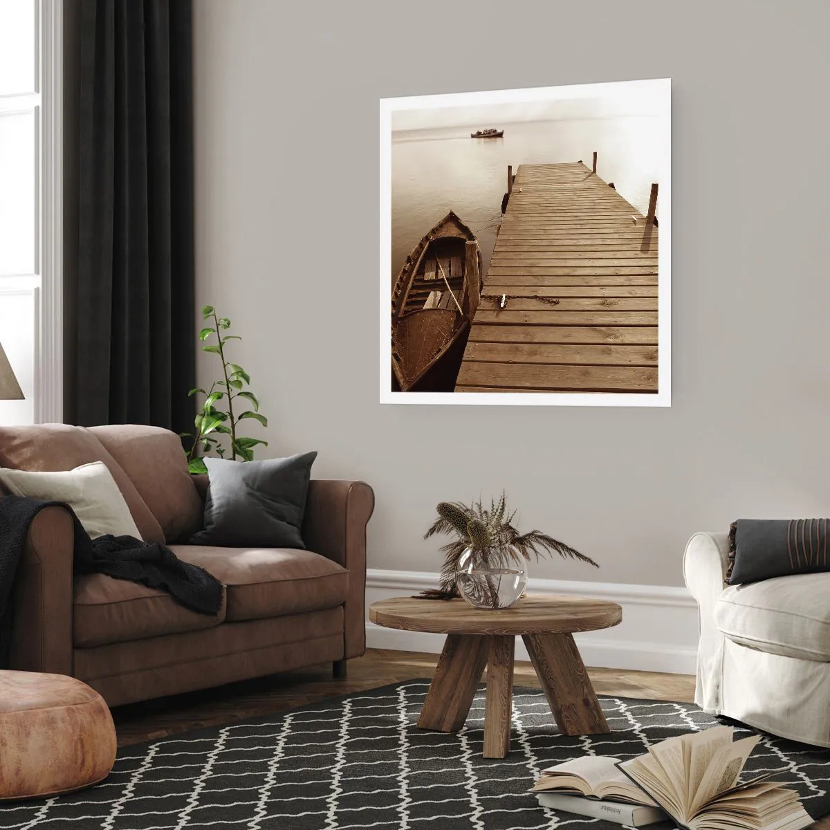 Affiche - Poster - Le grand silence - 40x40 cm
