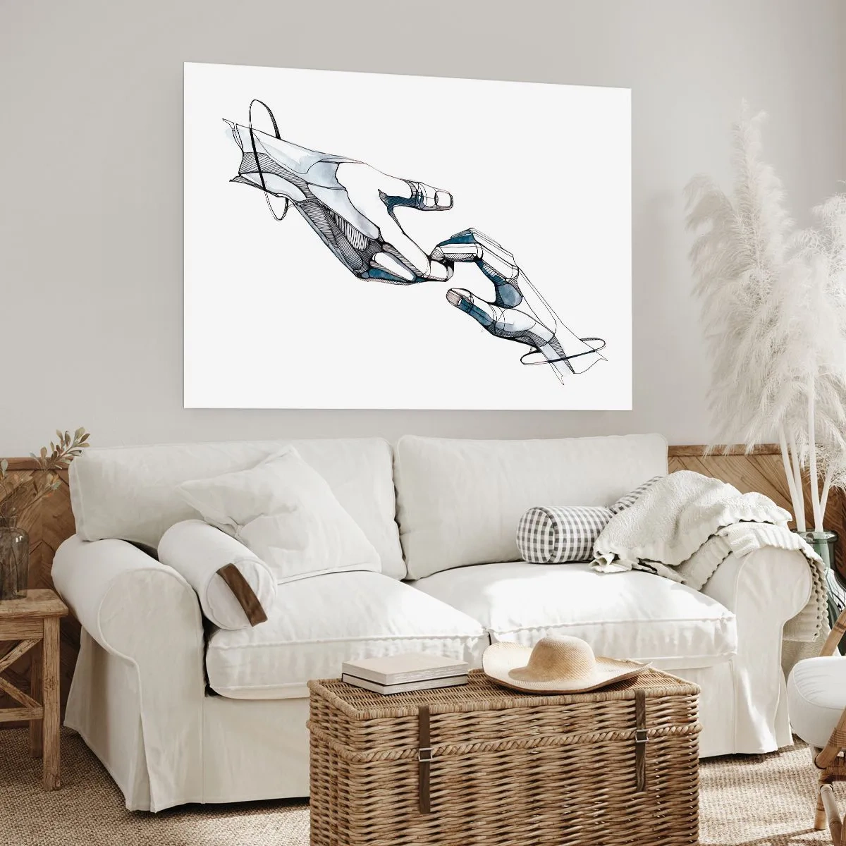 Affiche - Poster - Un bon geste - 50x40 cm