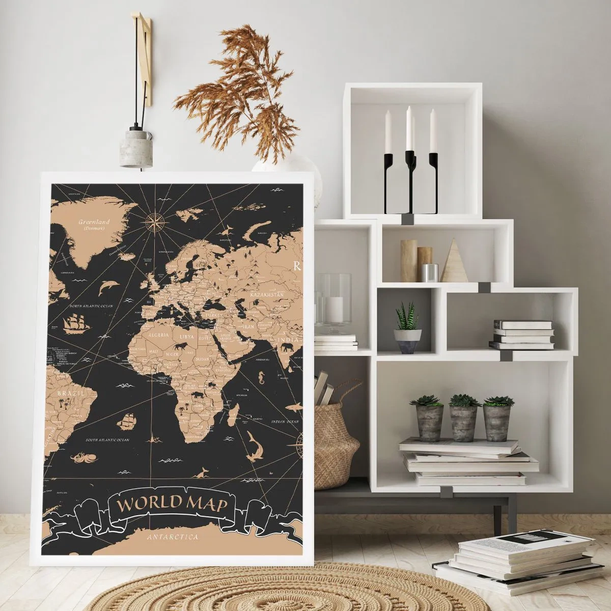 Affiche - Poster - Les limites de mon monde - 40x50 cm