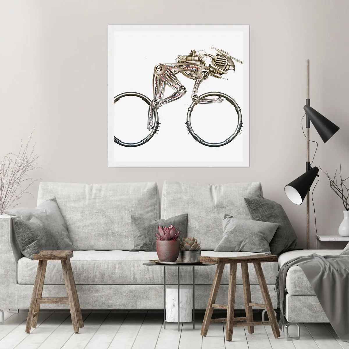 Affiche - Poster - Machine exceptionnelle - 40x40 cm