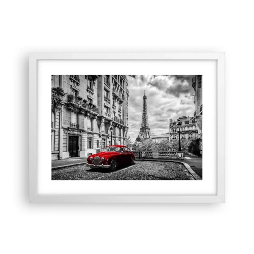 Affiche dans un cadre blanc - Poster - Prédateur dans la ville - 40x30 cm