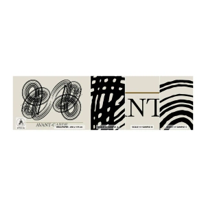 Échantillon de Papier Peint Autocollant Deluxe Sticker - C'est venu spontanément - Minimalisme, scandinave, En écrivant - 100x30 cm