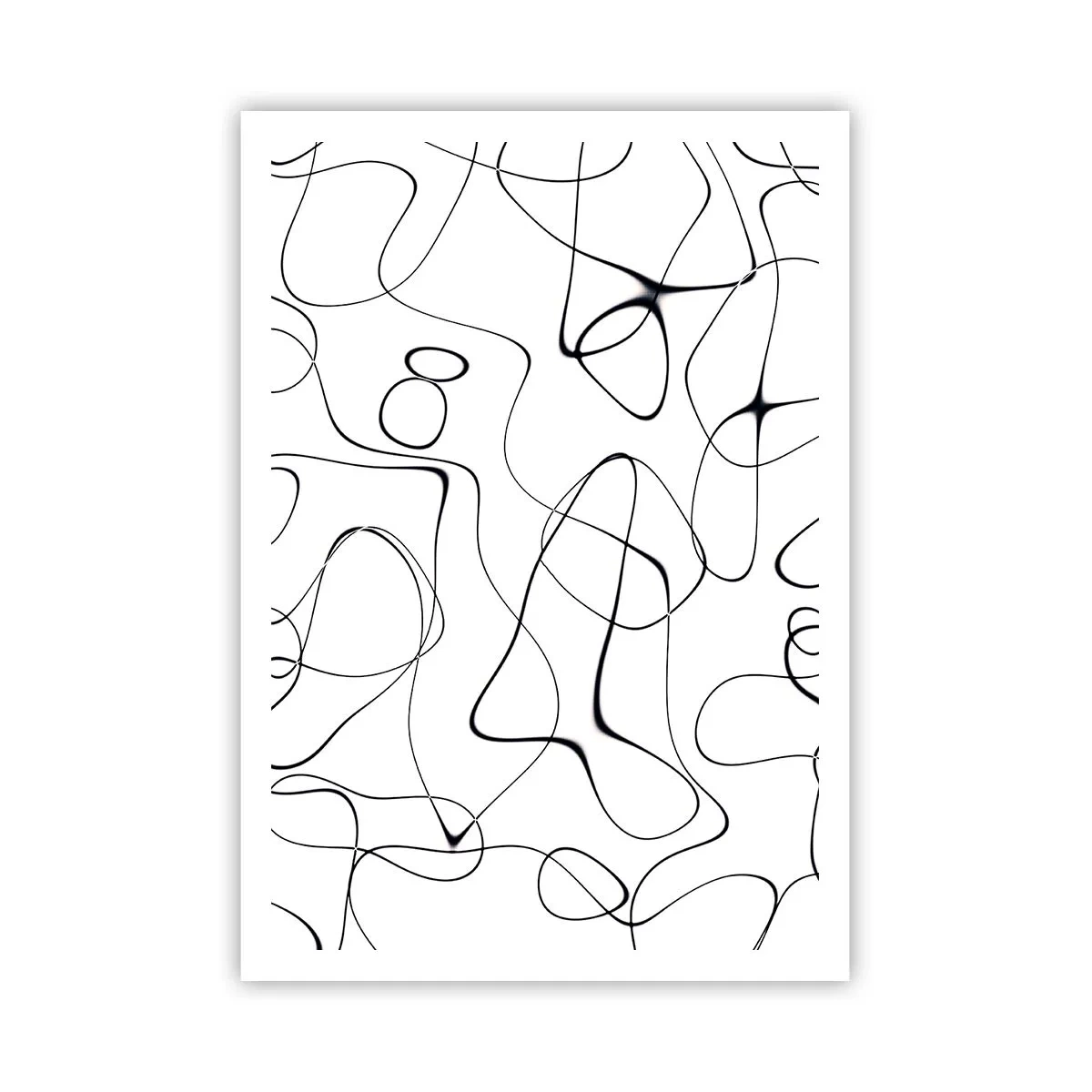 Affiche - Poster - Le chemin de la vie, les voies du hasard - 70x100 cm