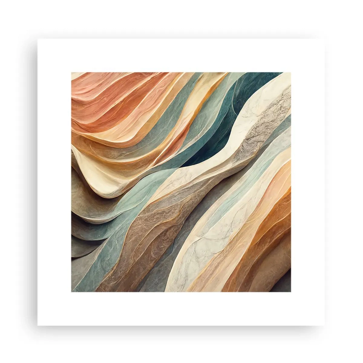Affiche - Poster - Le moment avant le changement - 30x30 cm