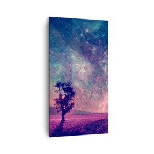 Impression sur toile - Image sur toile - Sous un ciel magique - 55x100 cm