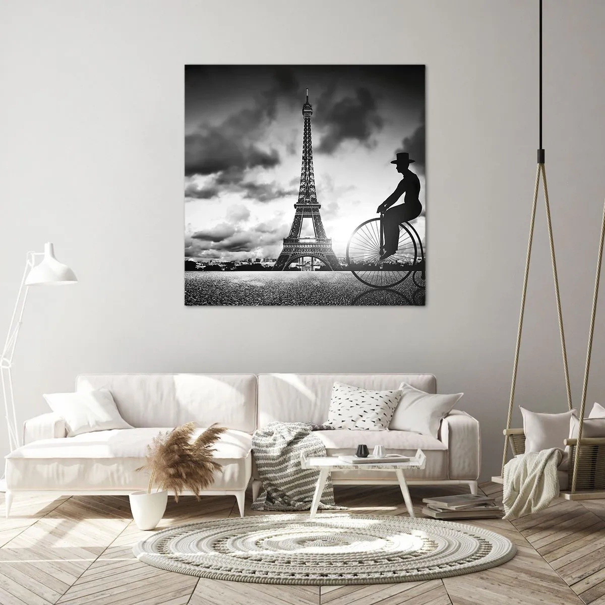 Impression sur toile - Image sur toile - Nostalgie de la Belle Epoque - 30x30 cm