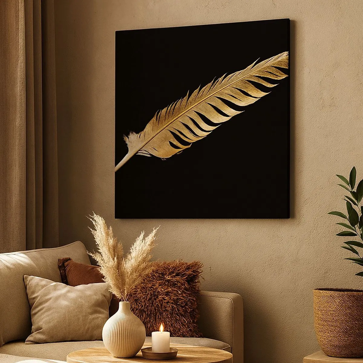 Impression sur toile - Image sur toile - Sans porte-plume - 30x30 cm