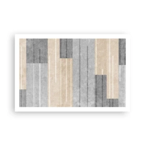 Affiche - Poster - Composition : se tenir droit - 91x61 cm