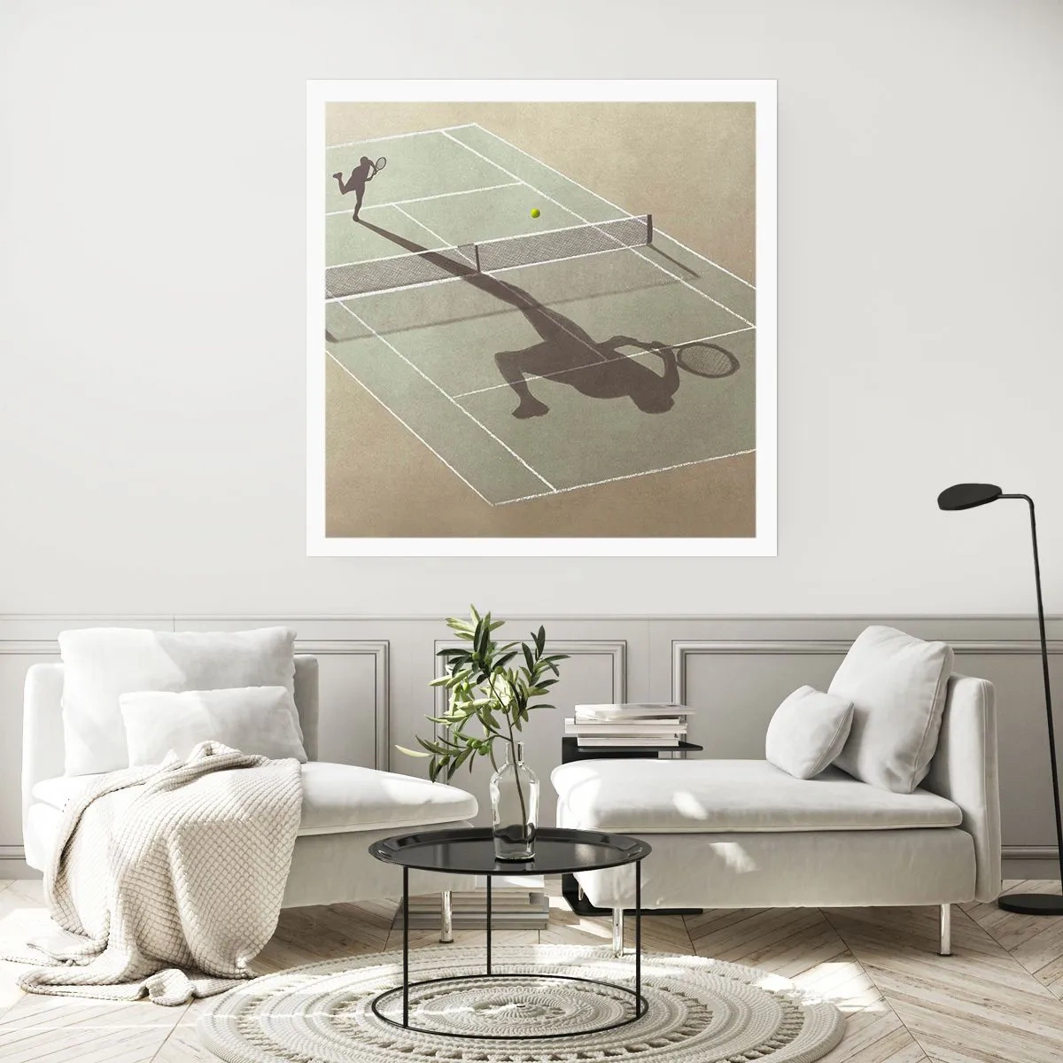 Affiche - Poster - Dépassement de soi - 40x40 cm