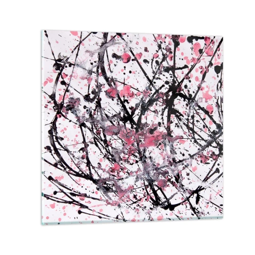 Impression sur verre - Image sur verre - La nature éphémère de la vie - 30x30 cm