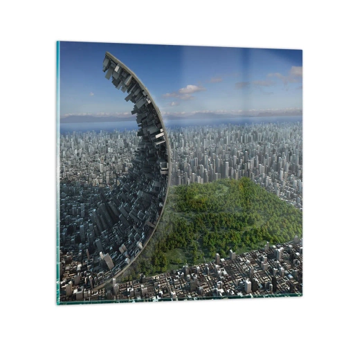 Impression sur verre - Image sur verre - La nature est éternelle - 70x70 cm