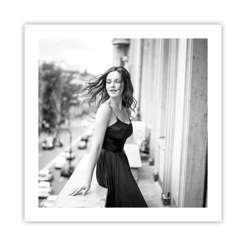 Affiche - Poster - Certainement un Parisien - 50x50 cm