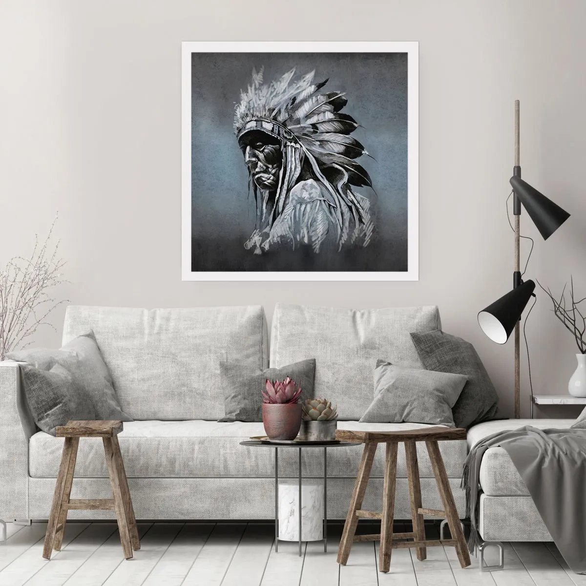 Affiche - Poster - Retour aux sources - 30x30 cm